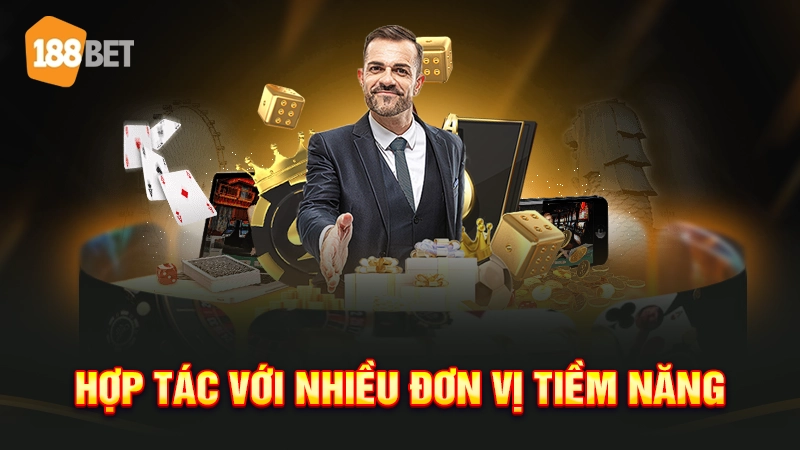 188BET hợp tác với nhiều đối tác uy tín